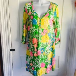 Lilly Pulitzer long sleeve colorful dress